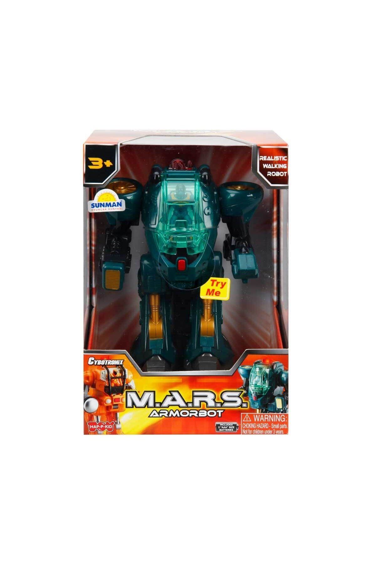 Sunman 40497 M.A.R.S Sesli ve Işıklı Zırhlı Robot