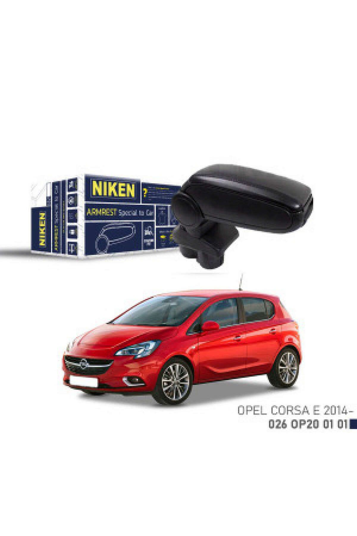 Universal OPEL CORSA E 2014- ARACA ÖZEL KOLÇAK KOL DAYAMA SİYAH - Tek Ebat 637140