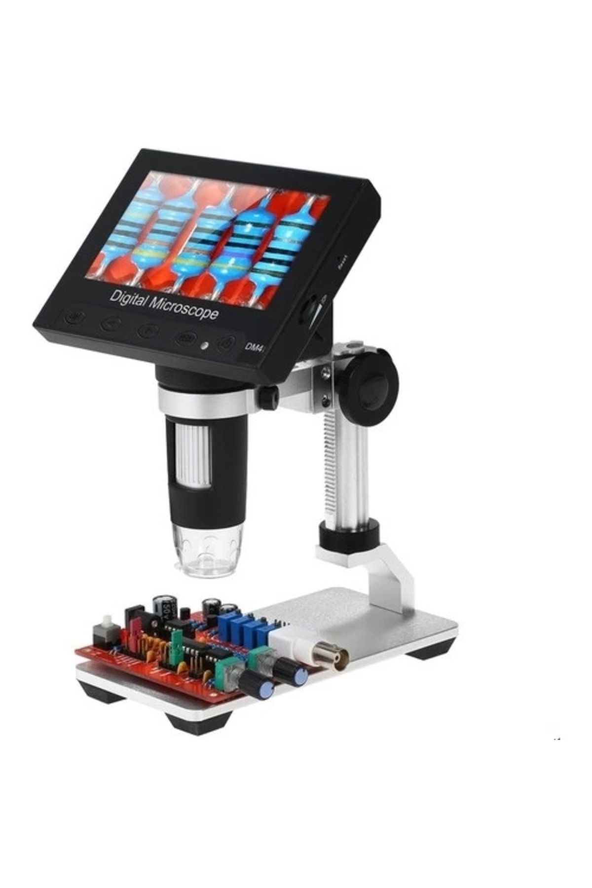 Toptan Bulurum-1000x Portable Digital Microscope - Dm4b with 4.3 & LCD Screen 4