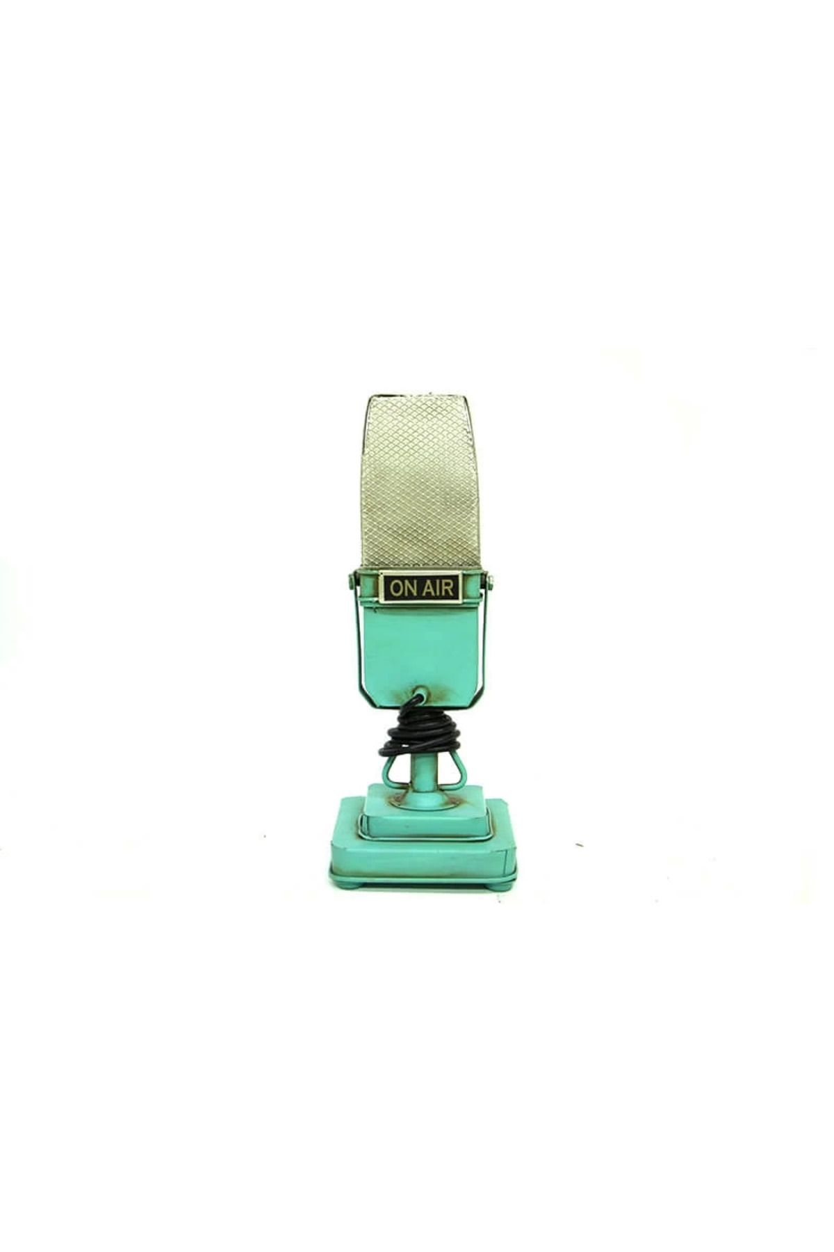 EZ SHOP Dekoratif Metal Mikrofon