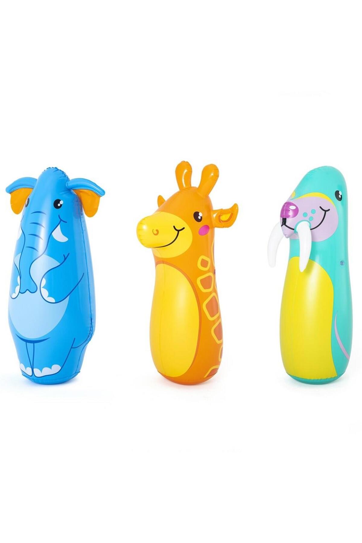 Bestway 52152 Zürafa Figürlü Şişme Sulu Hacı Yatmaz 89CM - Fiyatı