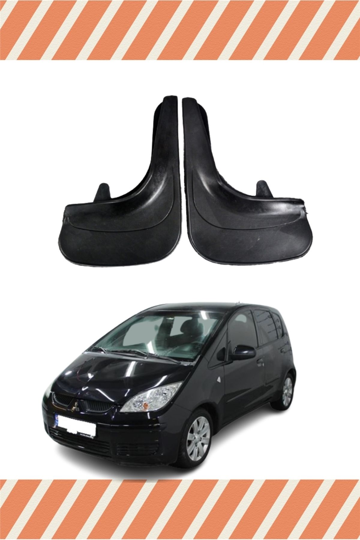 Lasirius Mitsubishi Colt 2'li Tozluk Çamurluk Paçalık