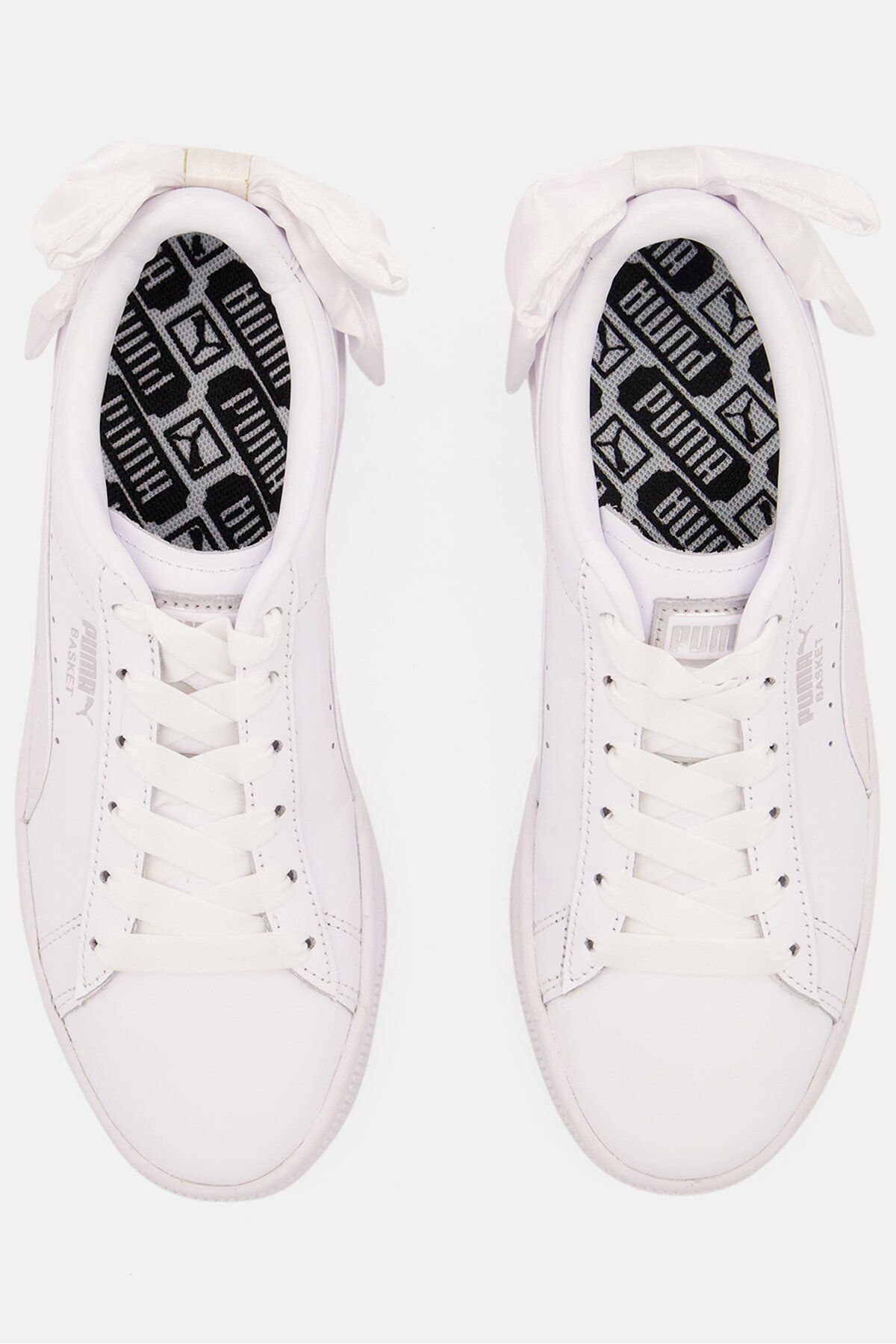 Puma-BASKET BOW WN S White Women's Sneaker Shoes100462623 2