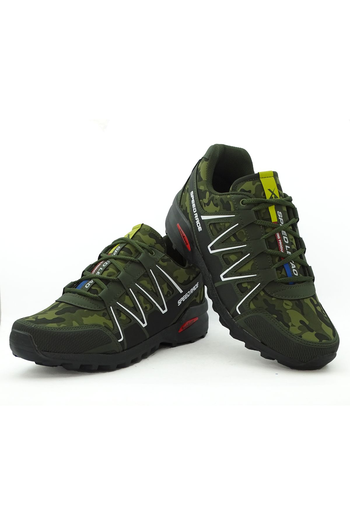 LETAO-Khaki Camouflage Men's Trekking Outdoor Sports Shoes 3