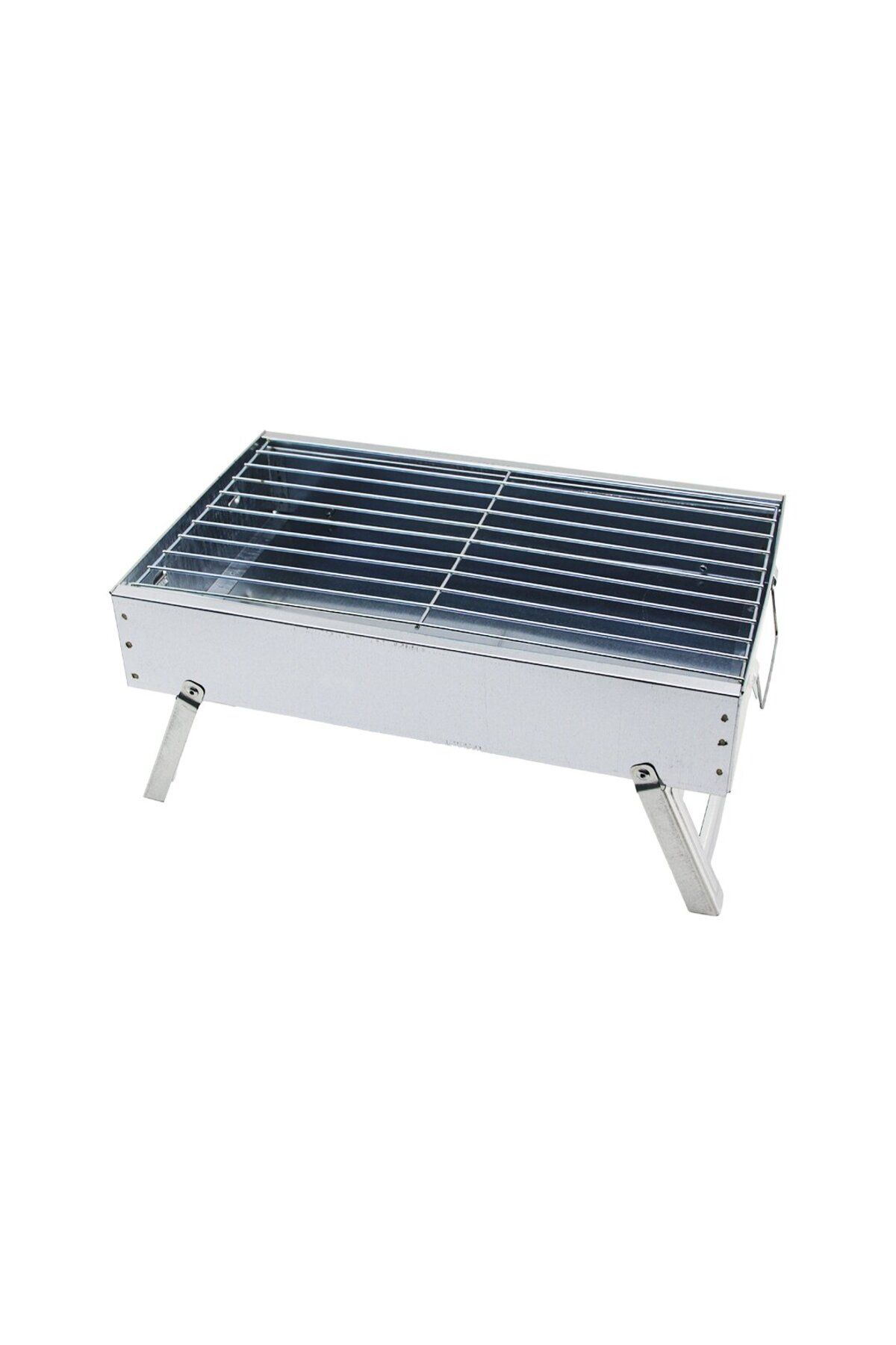 Kapamarka 30X50CM KATLANIR AYAKLI PRATİK GALVANİZ METAL MANGAL
