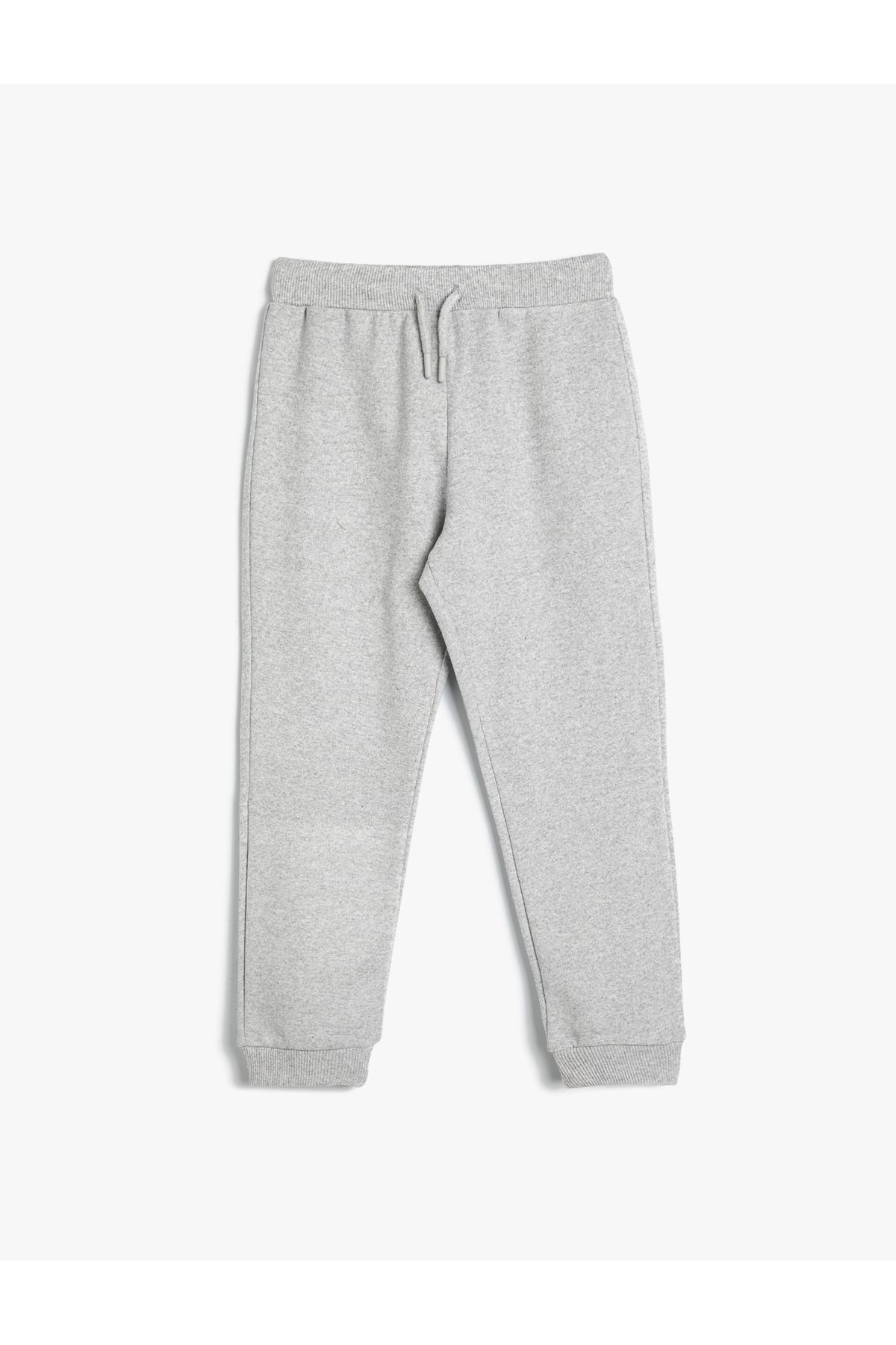 Koton-Basic Jogger Sweatpants with Tie-Up Waist and Pockets 1
