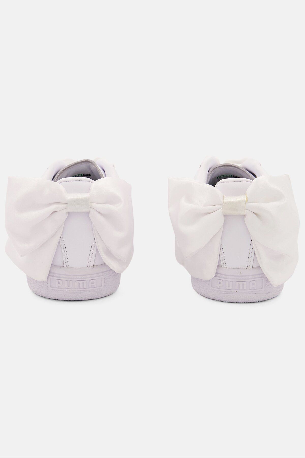 Puma-BASKET BOW WN S White Women's Sneaker Shoes100462623 3