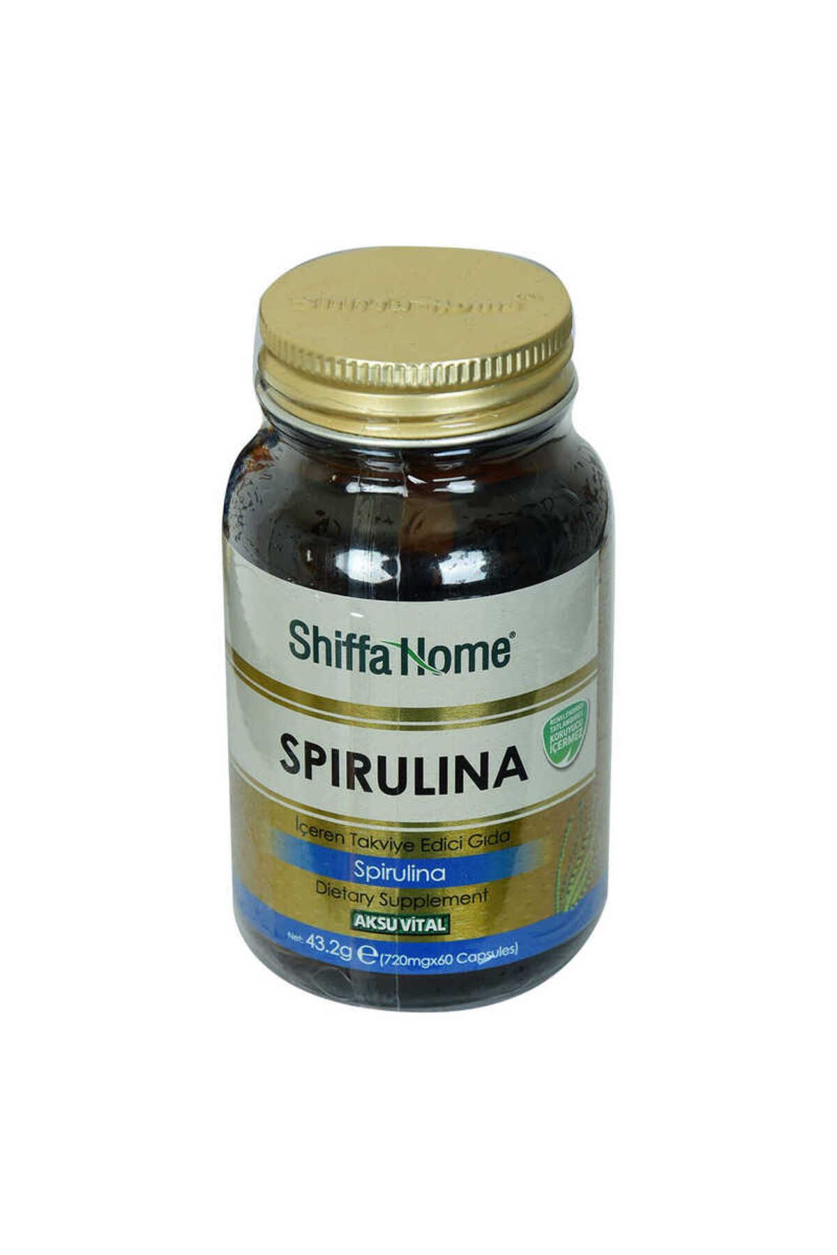 K&A Shiffa Home Spirulina i 720 Mg x 60 Kapsül