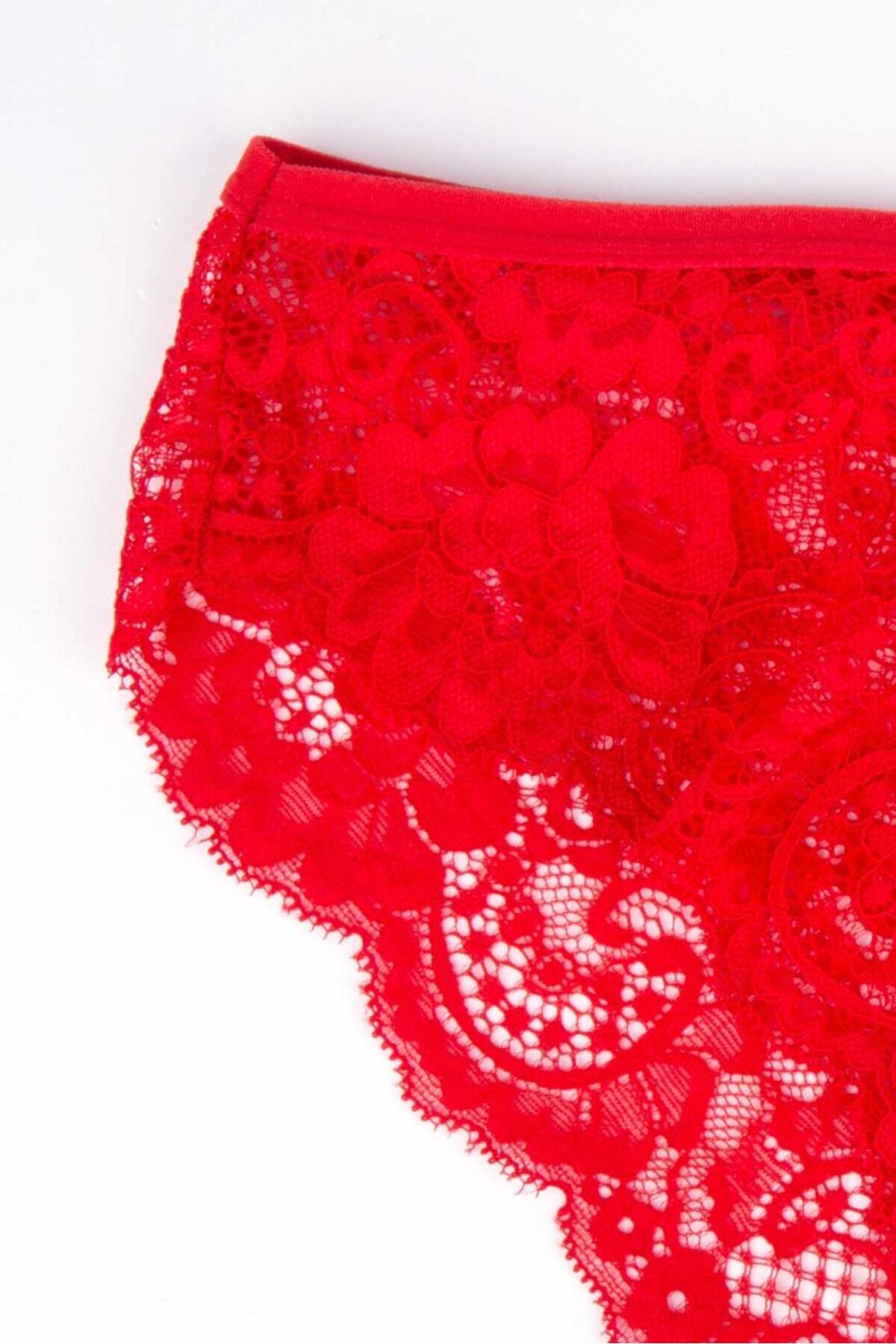AYYILDIZ-3663 Red Bra Set 6