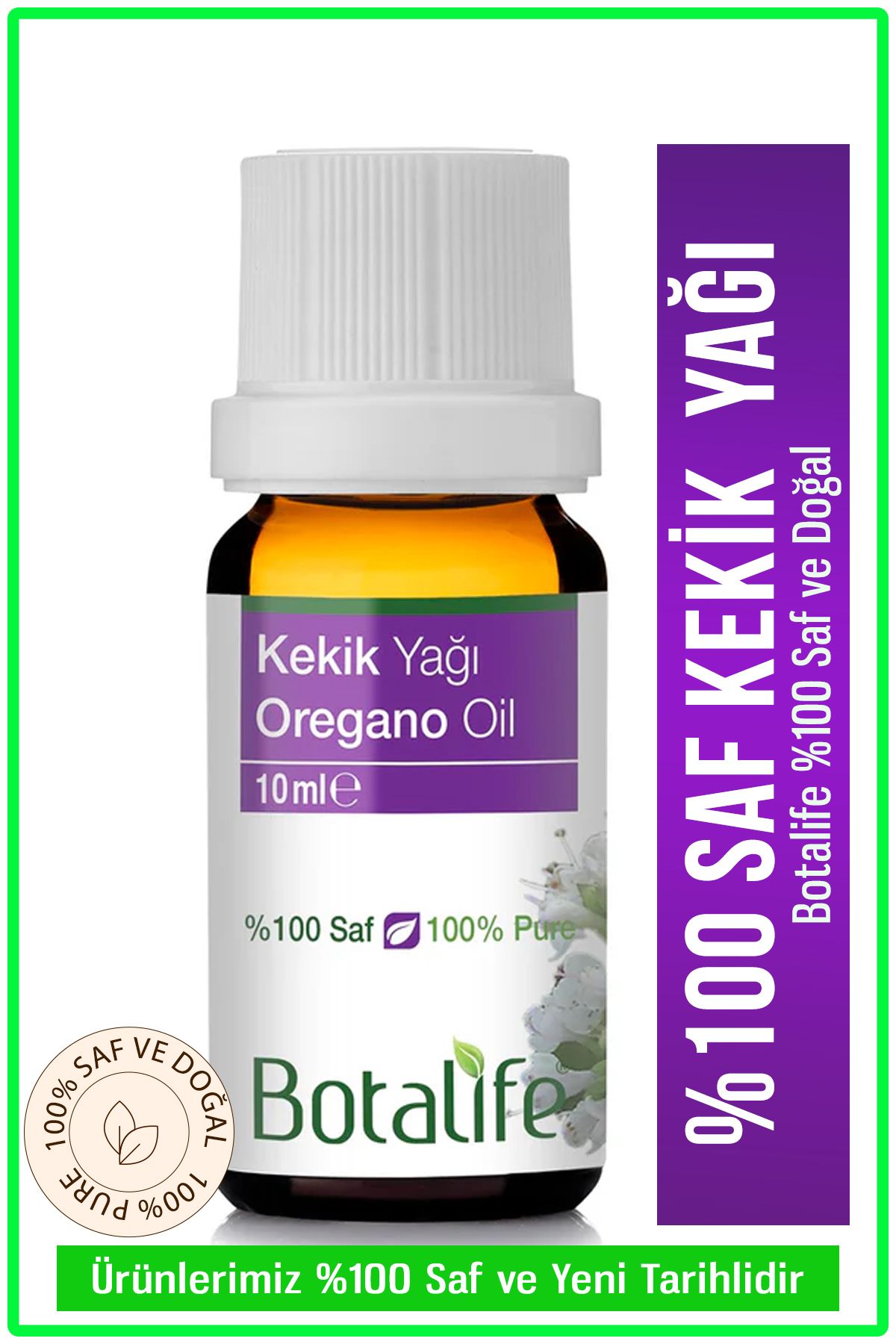 Botalife Kekik Yağı 10ml %100 SAF