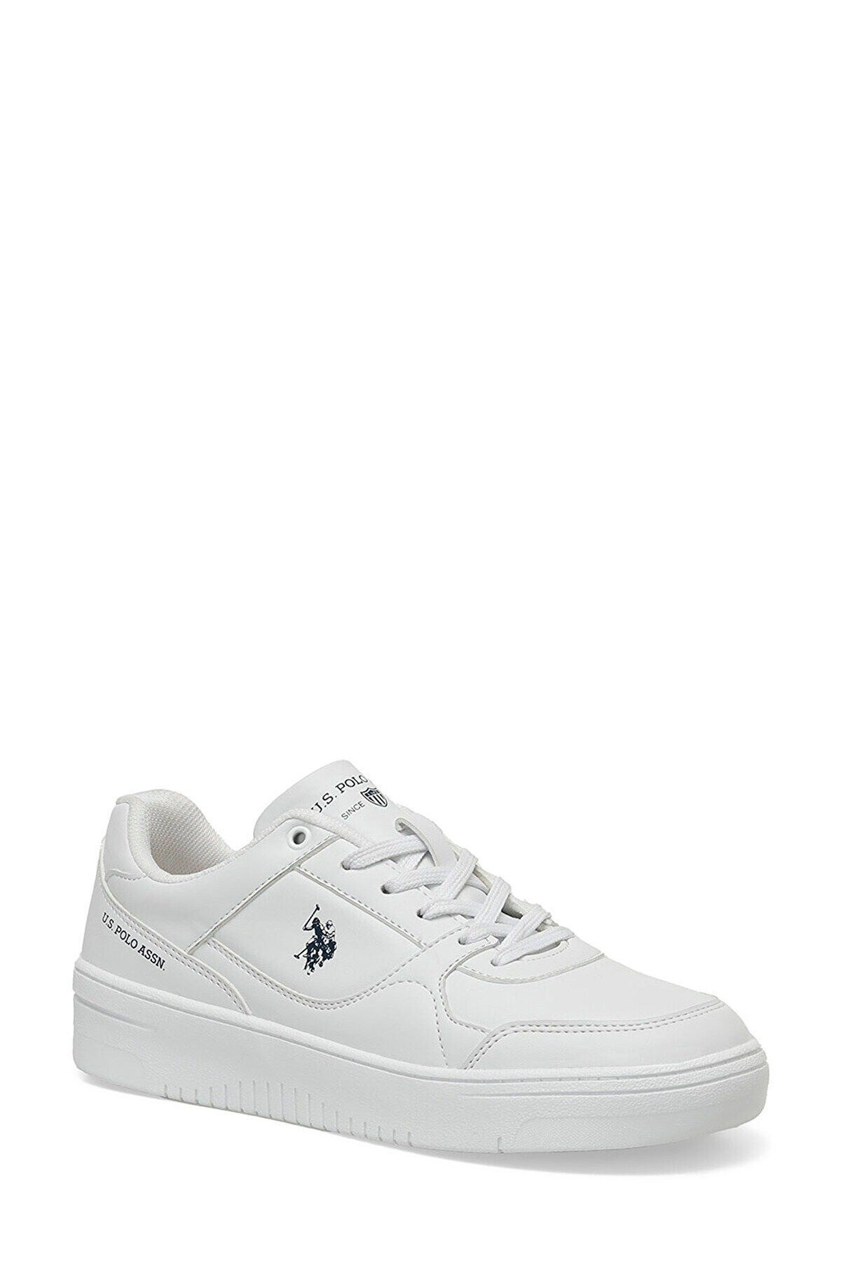 U.S. Polo Assn.-U.S. Polo Assn. White Walking Shoes - 4m Lee Wmn 4Fx 2