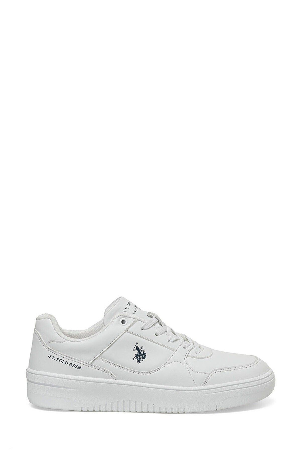 U.S. Polo Assn.-U.S. Polo Assn. White Walking Shoes - 4m Lee Wmn 4Fx 1