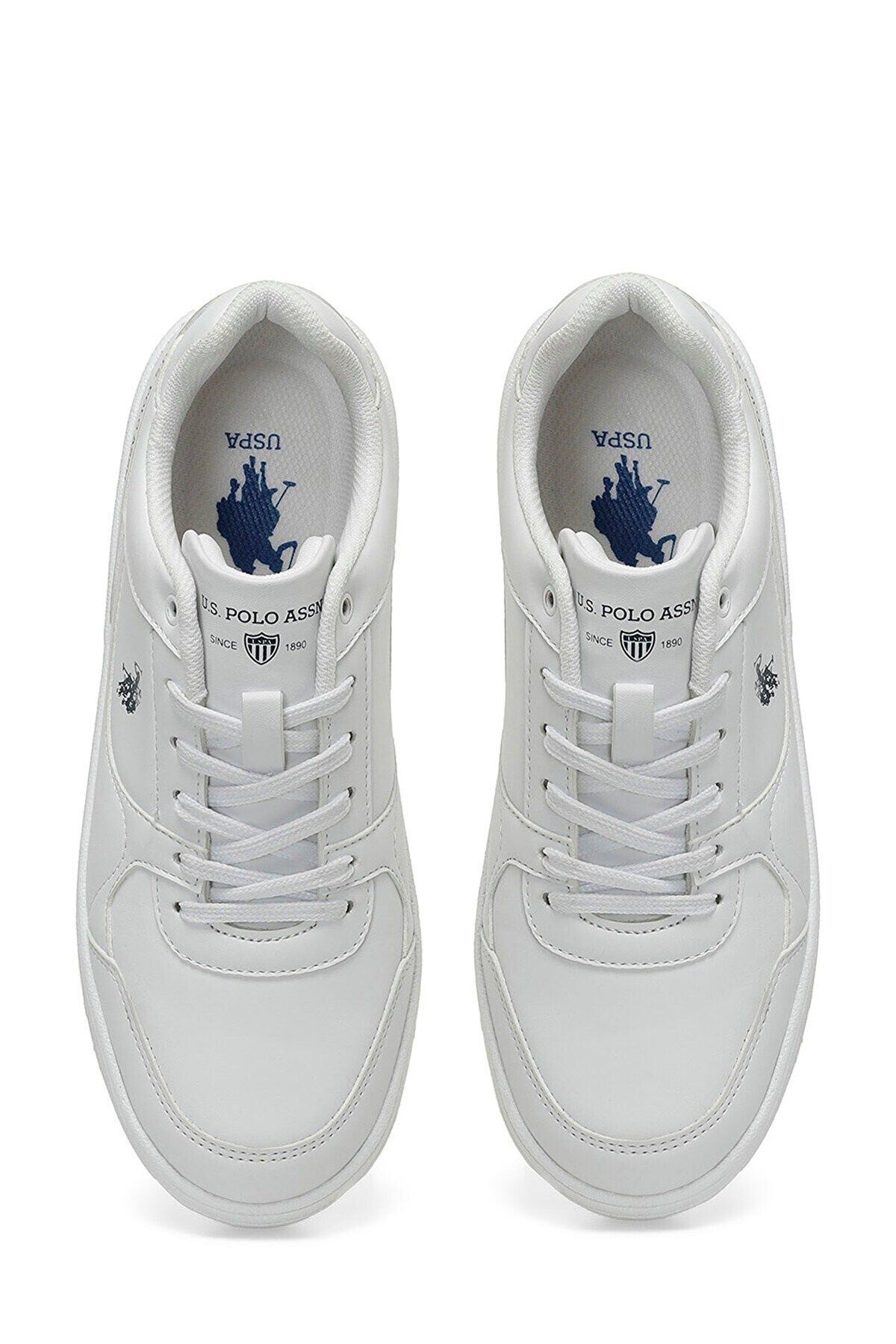 U.S. Polo Assn.-U.S. Polo Assn. White Walking Shoes - 4m Lee Wmn 4Fx 4