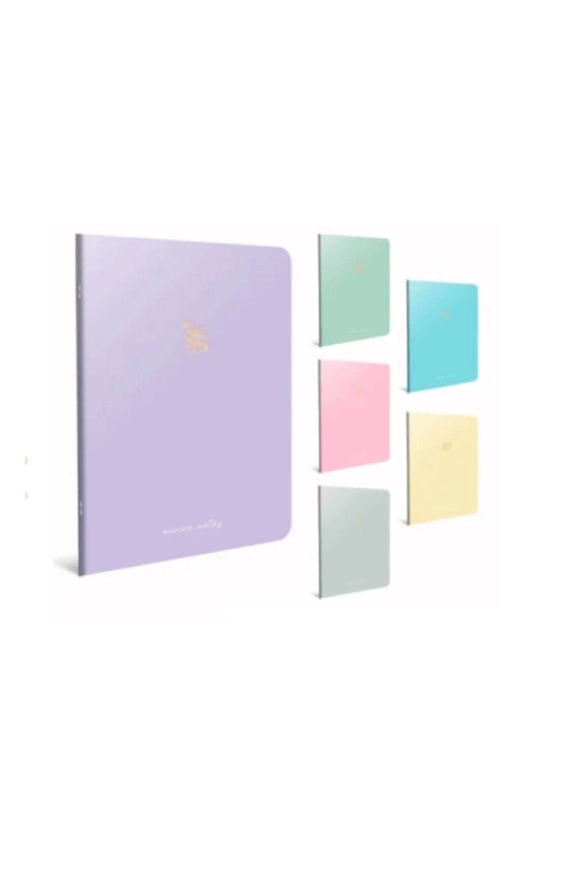 Gıpta-Gipta Micro Notes - Wire Stitched, Lined A6 60 YP Notepad with Cardboard Cover 1