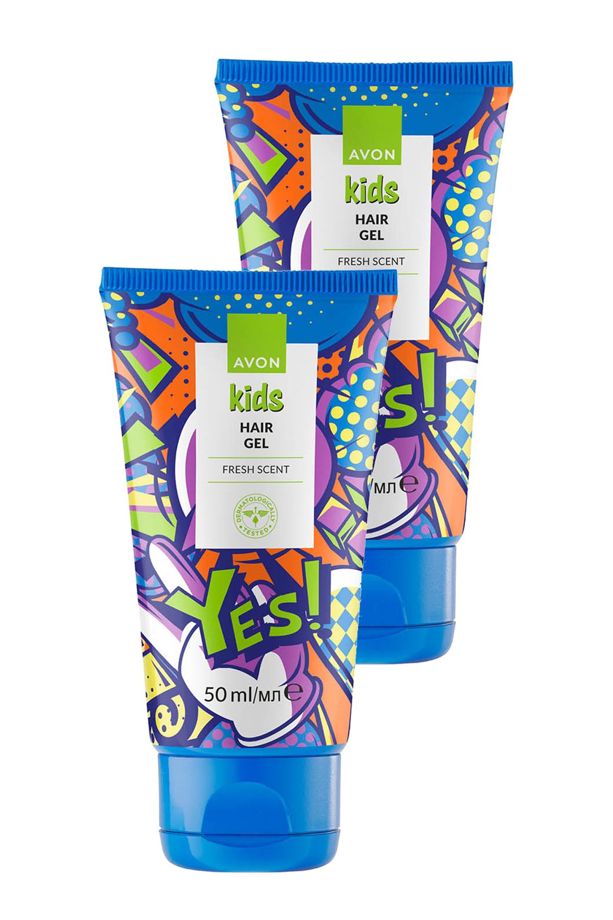 AVON Kids Yes Fresh Kokulu Saç Jölesi 50 Ml. İkili Set