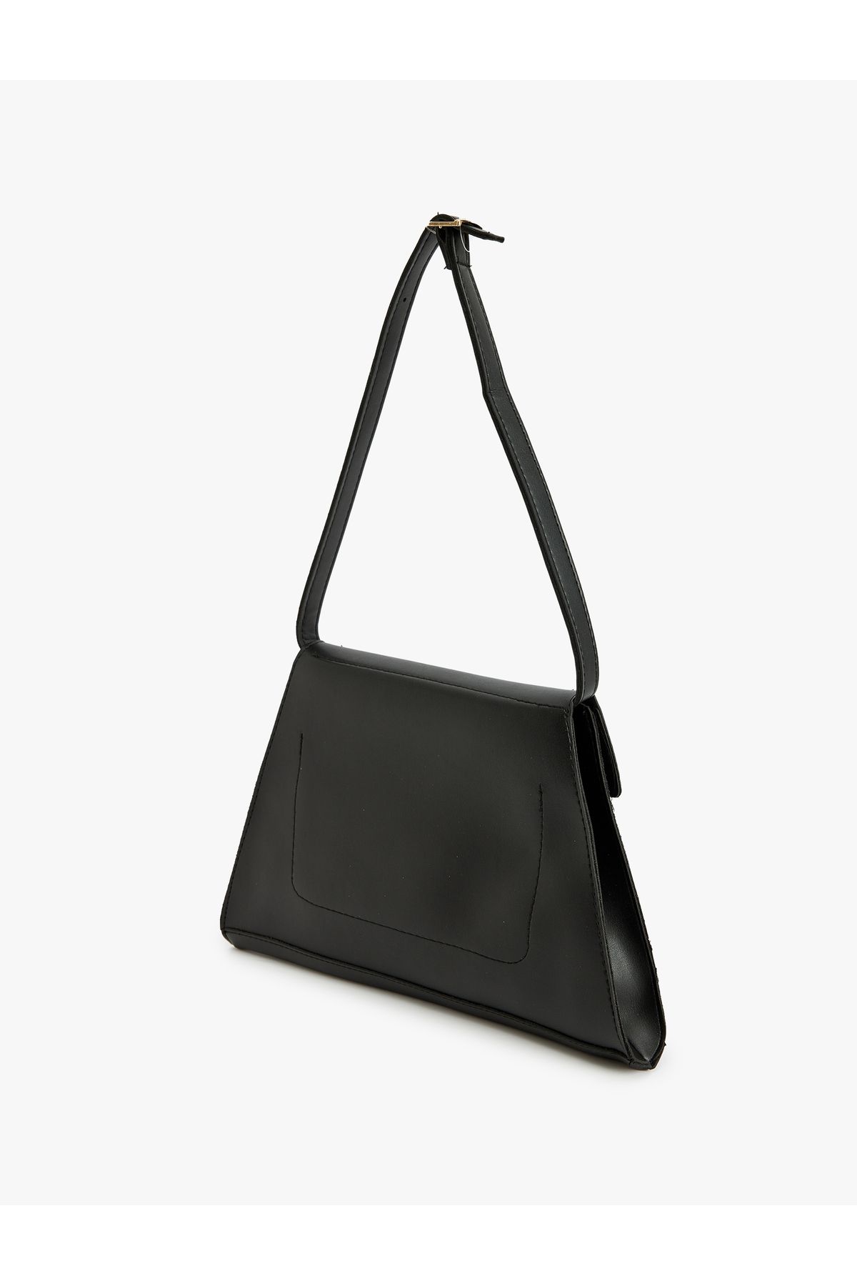 Koton-Asymmetric Shaped Faux Leather Shoulder Bag 3