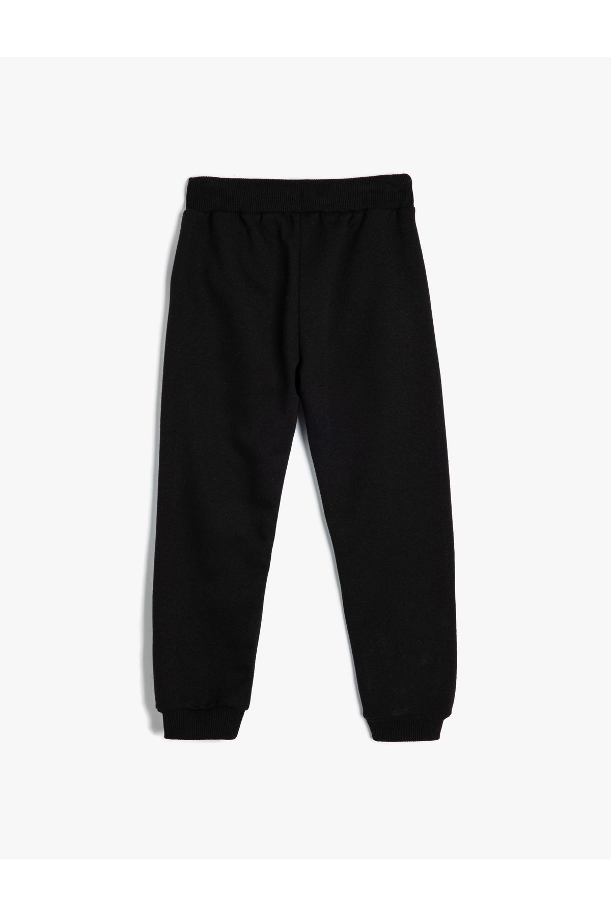 Koton-Printed Basic Jogger Sweatpants - With Waist Laces and Pockets 2