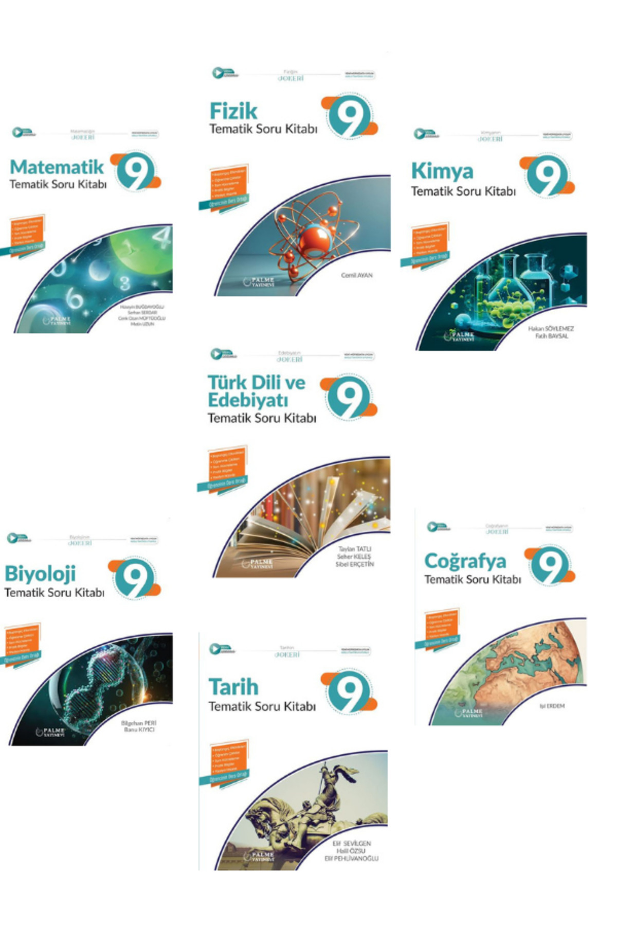 Palme Yayınevi 2025 yeni müfredat palme 9.sınıf tüm dersler (7