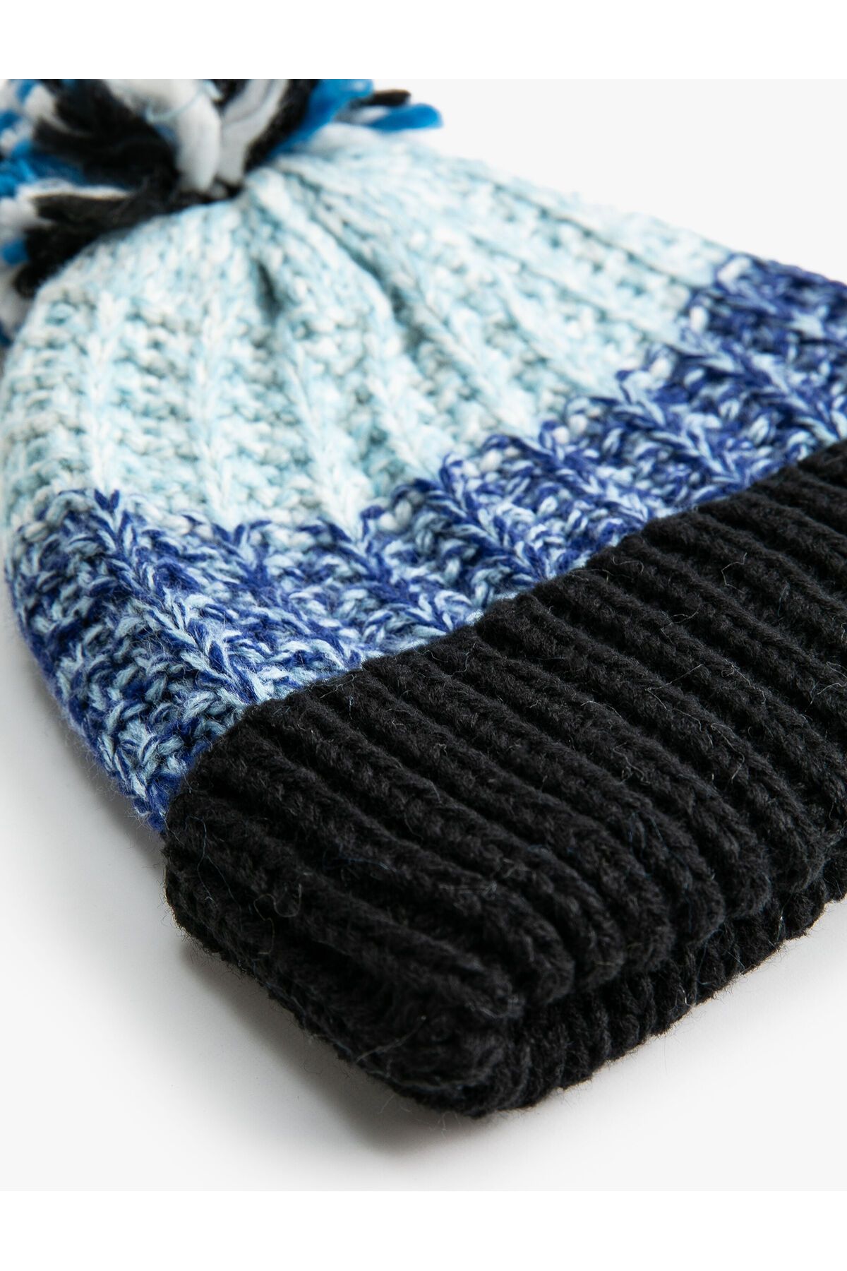 Koton-Pompom Knitted Beret 3