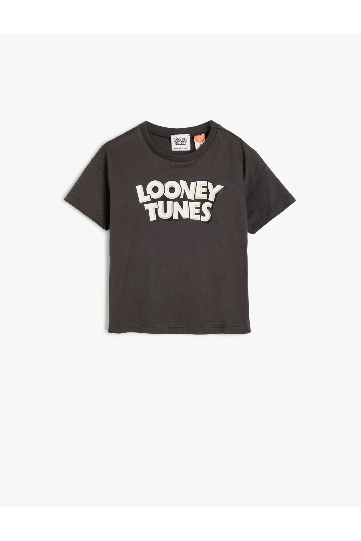 Koton-Looney Tunes Licensed Printed Cotton Short Sleeve T-Shirt 1