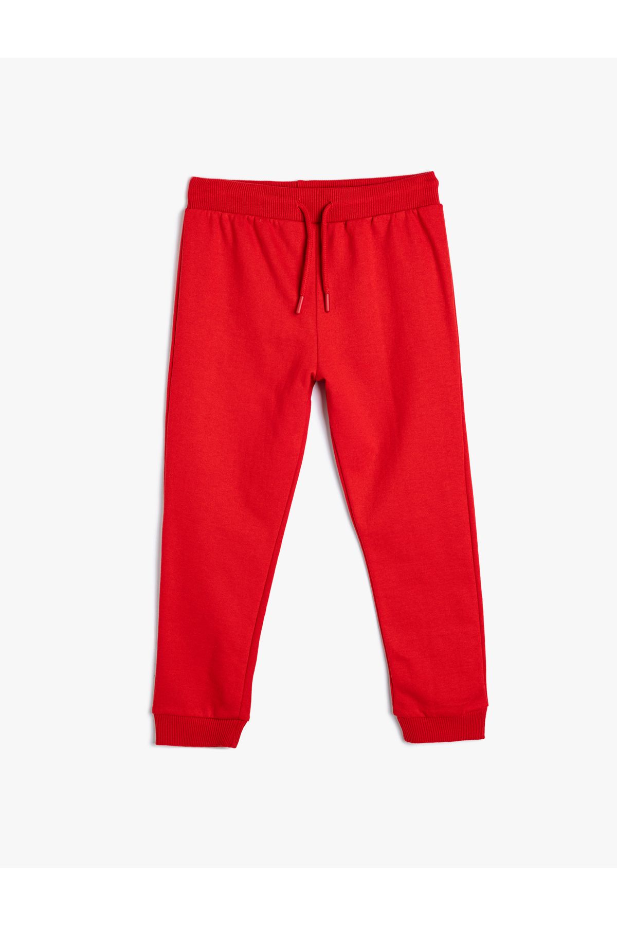 Koton-Basic Jogger Sweatpants with Tie-Up Waist and Pockets 1