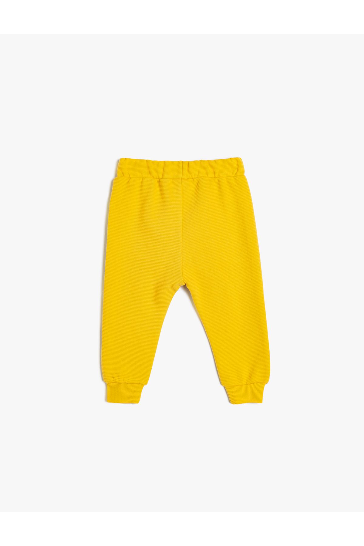 Koton-Kangaroo Pocketed Basic Jogger Sweatpants - Waist Tied 2