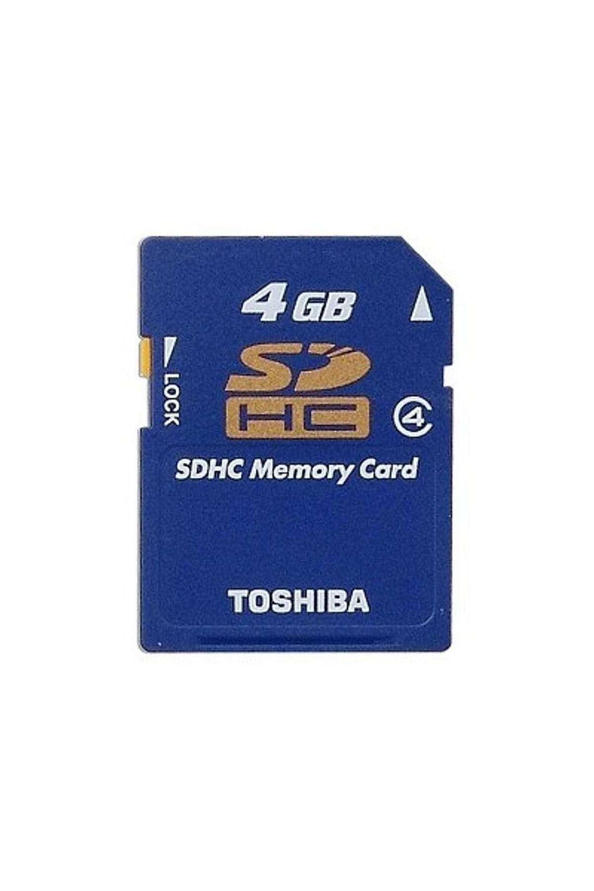 Pmr Toshiba 4 Gb SDHC Sd Hafıza Kartı Class 4