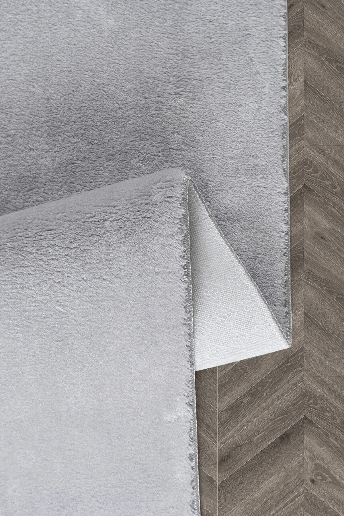 SANRUGS Home & Living Carpet Gray Polyester Trendyol