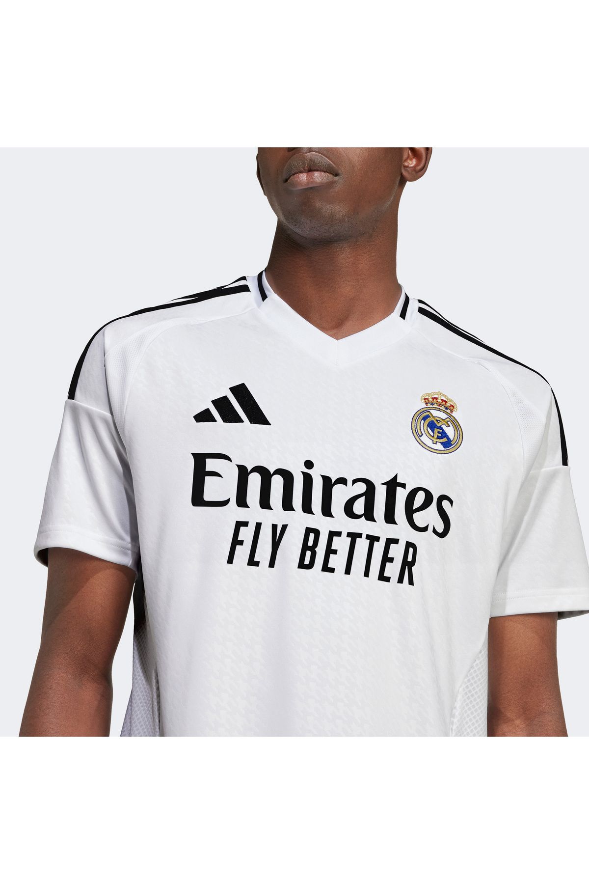 adidas-ريال مدريد 24/25 قميص أبيض للرجال 6