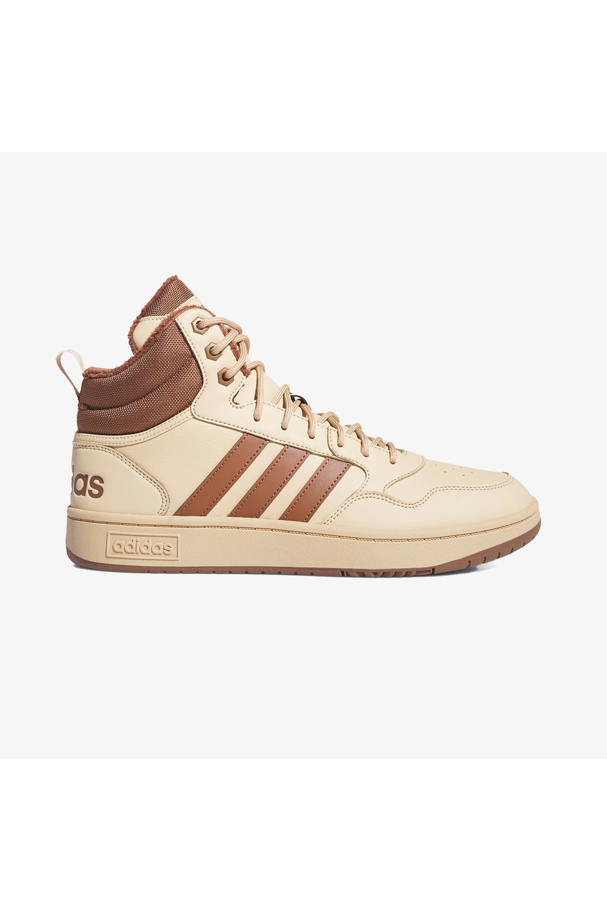 adidas Hoops 3.0 Mid Men's Cream Sneakers