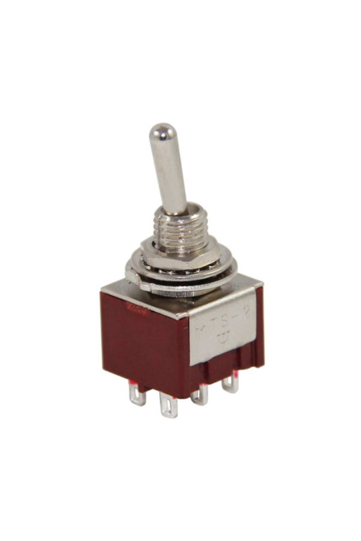 Go İthalat TOGGLE SWİTCH ON-ON (KALİTELİ) Ø6MM MTS-202 (IC-144A) (4401)