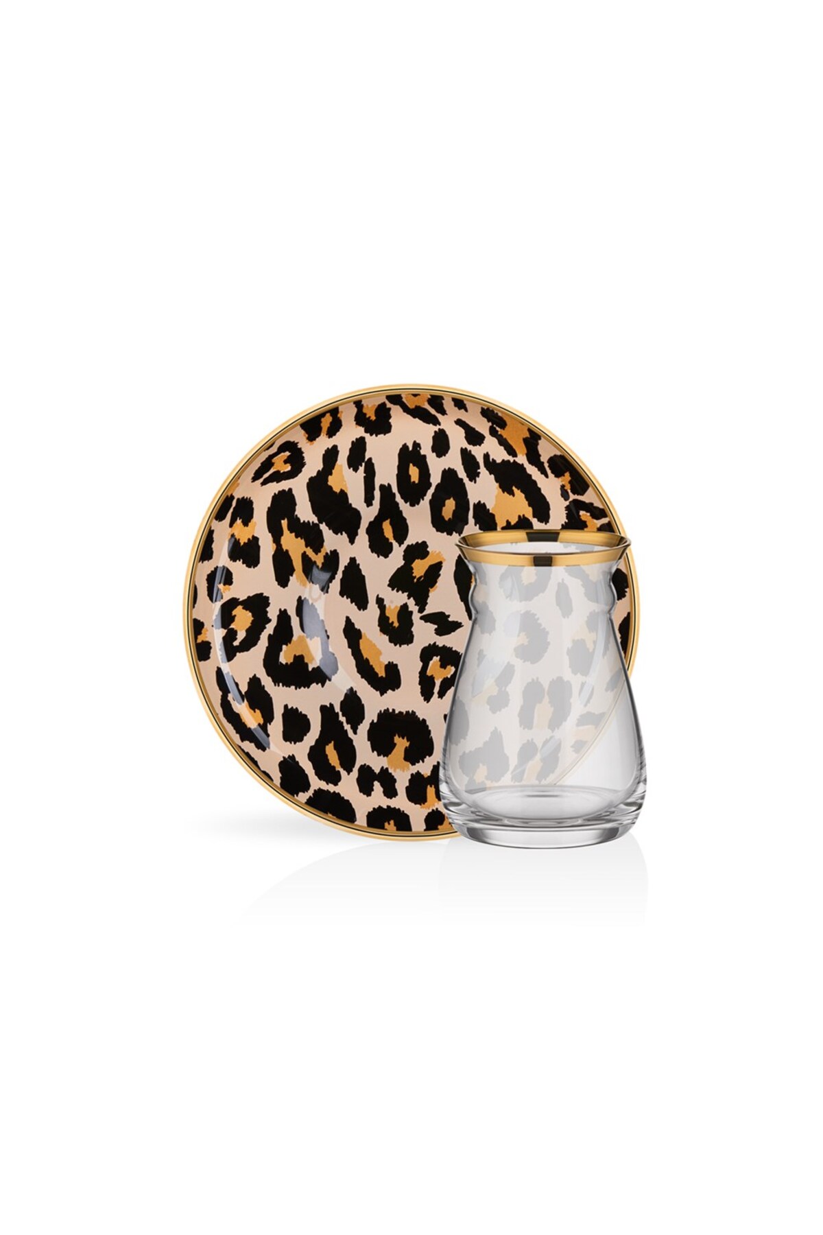 Leopar Somon Çay Seti 6 Lı