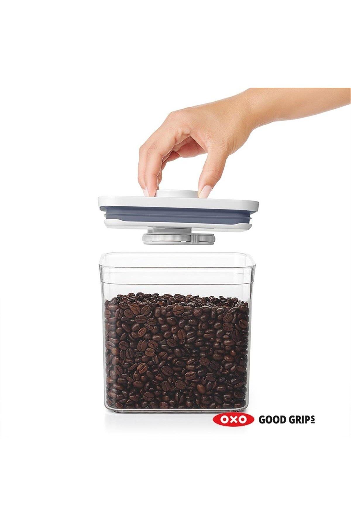 Oxo-حاوية تخزين بوب كونتينر كبيرة/متوسطة الحجم مربعة 4.2 لتر 3