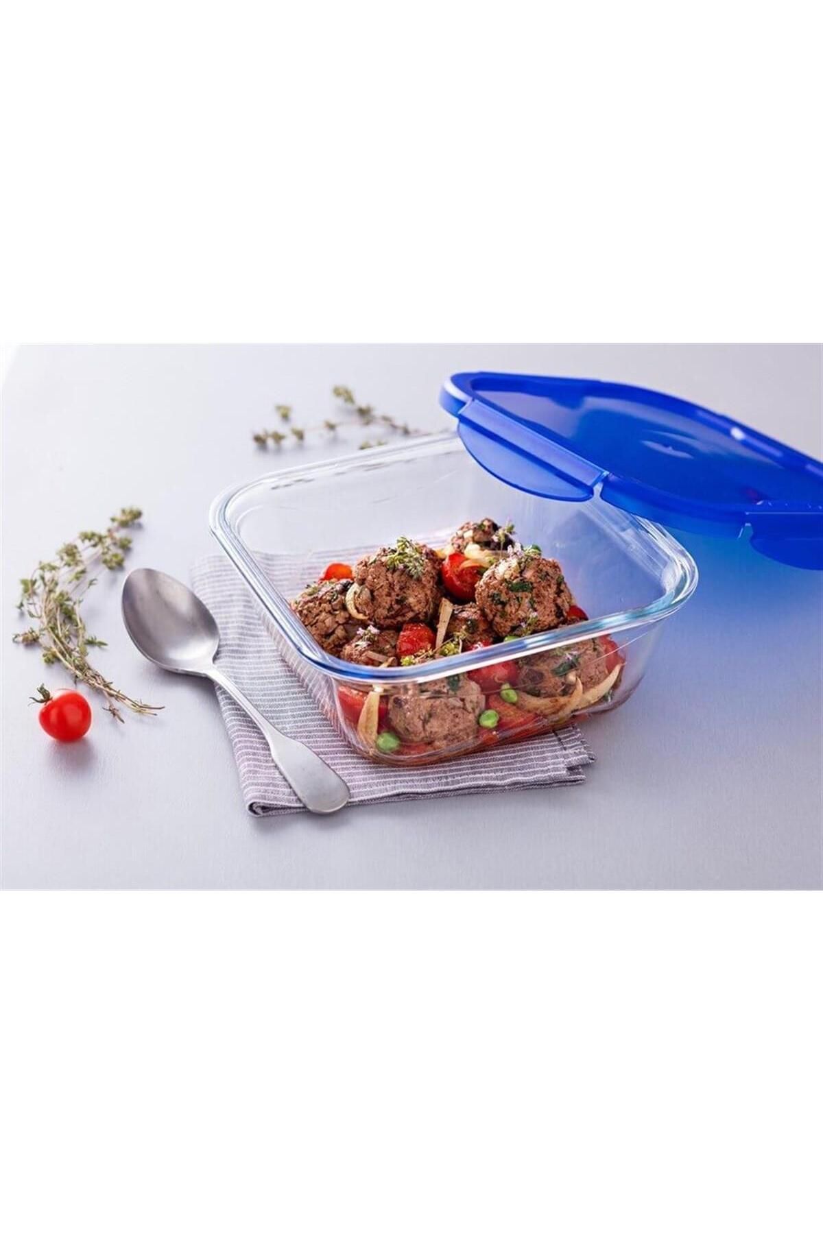 Pyrex-Square Storage Container with Lid 1.9 L 3