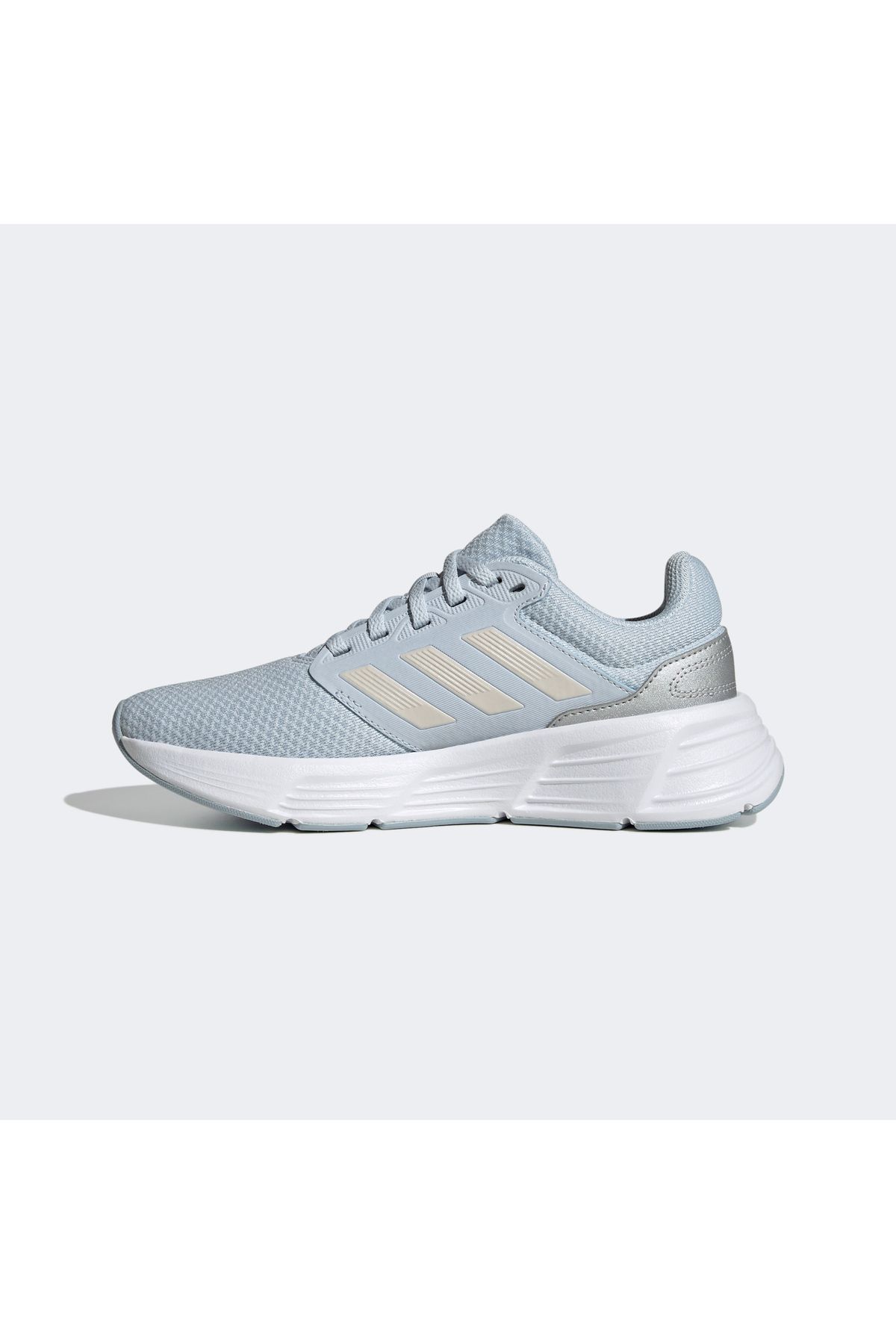 کفش دو و تمرین سفید زنانه های آبی رانینگ گلکسی 6 adidas