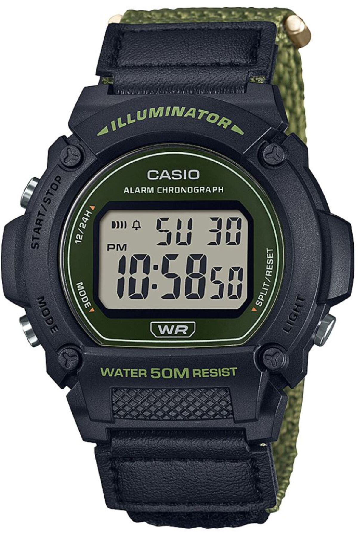 Casio-Men's Wristwatch W-219hb-3avdf 1