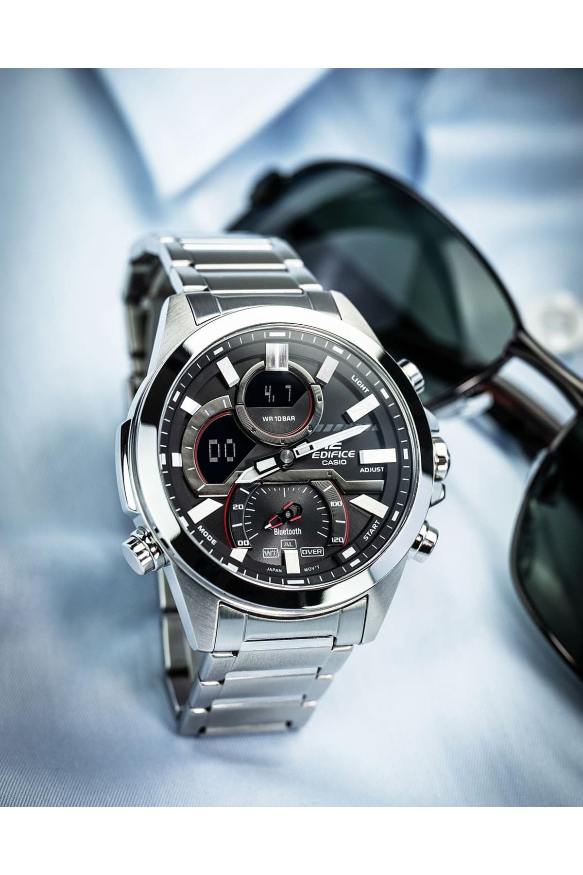 Casio-Edifice Ecb-30d-1adf Men's Wristwatch 4