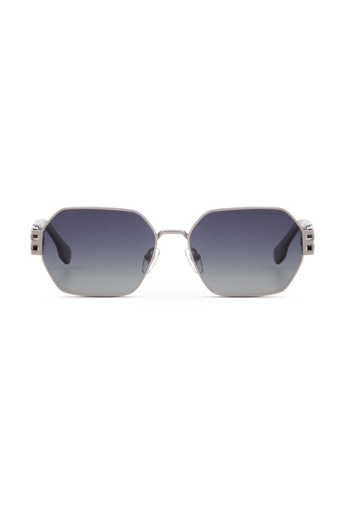 Despada-Ds 2348 C2 Geometric Gray - Black Women's Sunglasses 2