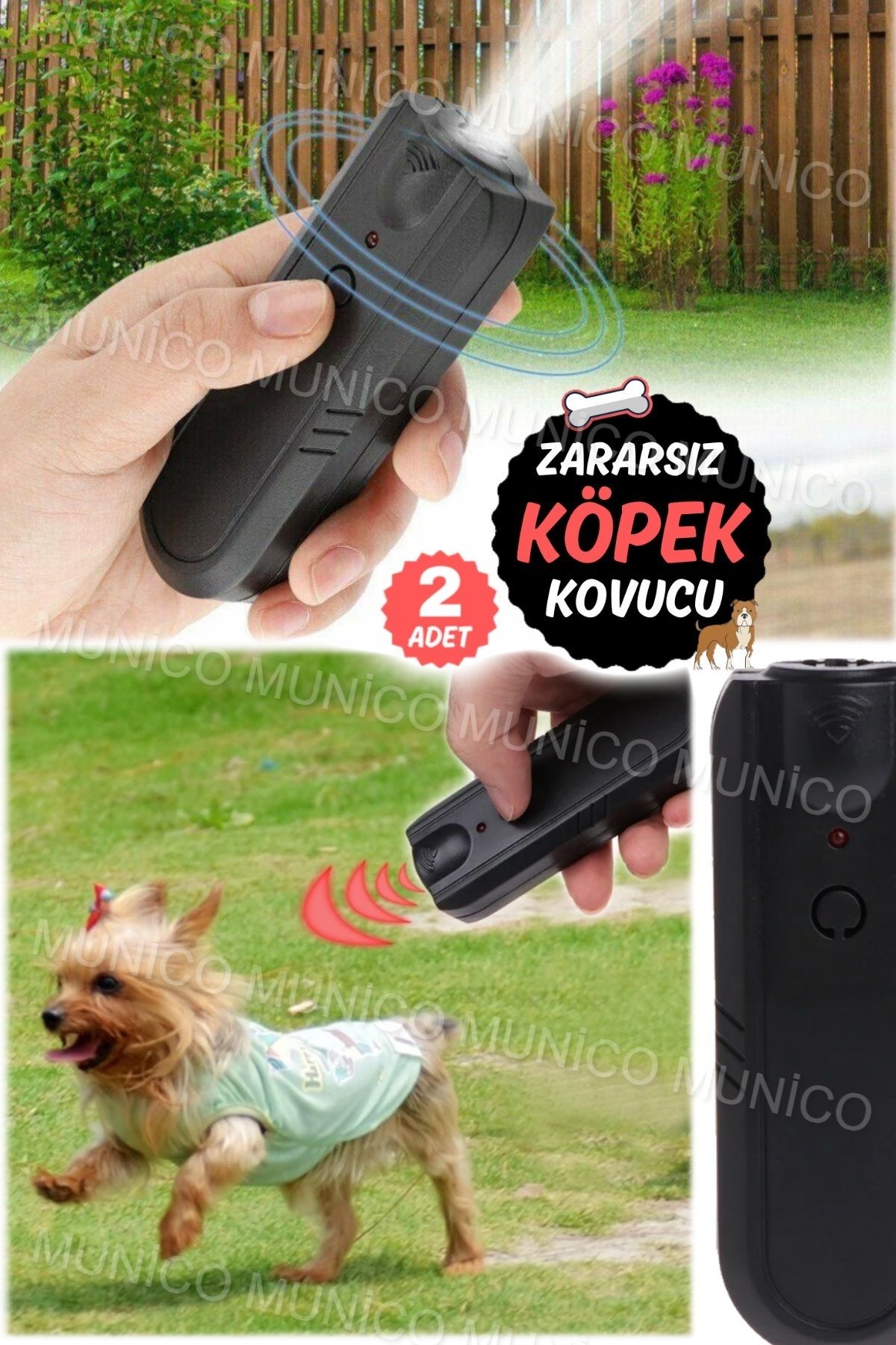 Gaggani-2 Pcs Anti Barking Dog Training and Deterrent Device Sound Device 6