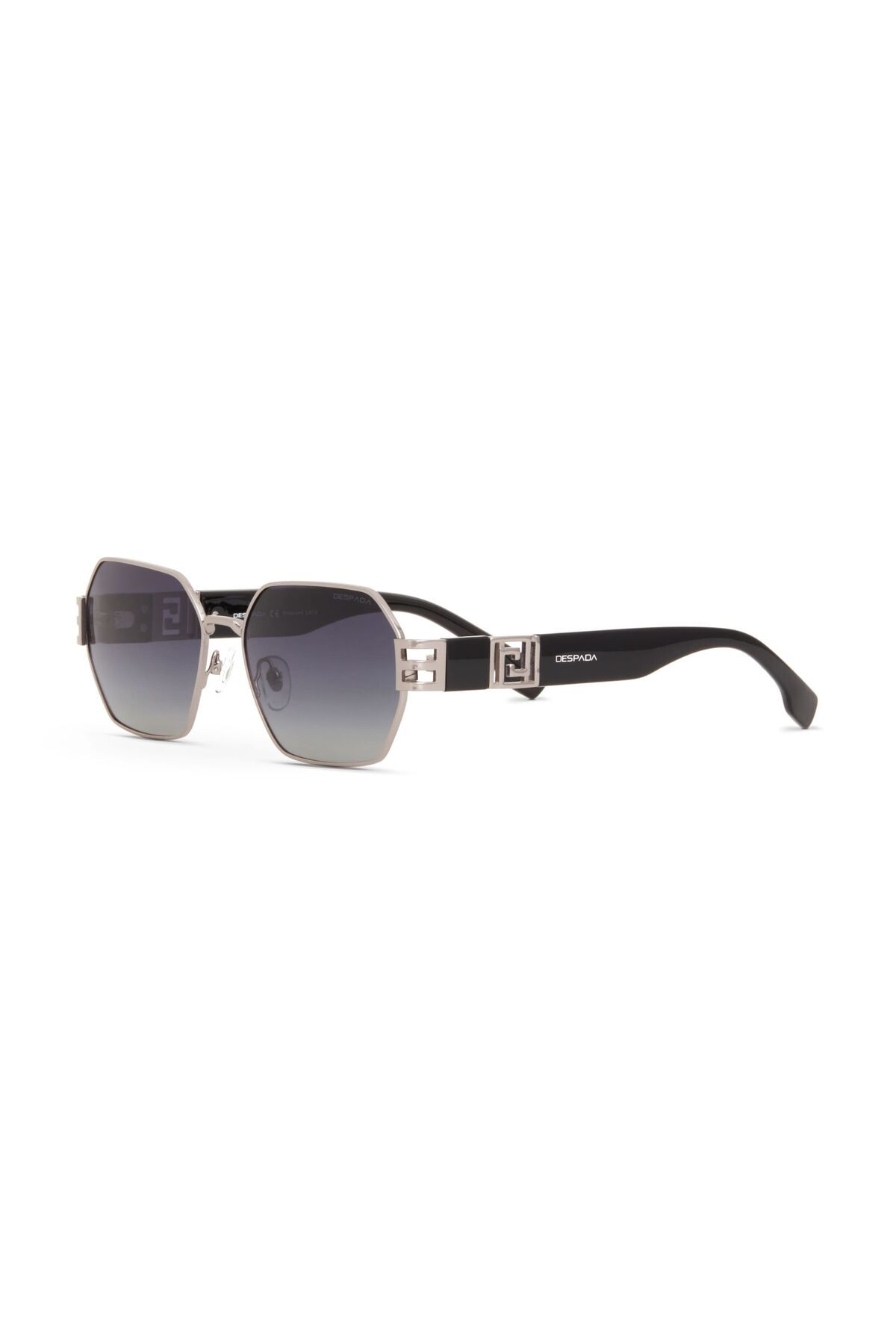 Despada-Ds 2348 C2 Geometric Gray - Black Women's Sunglasses 1