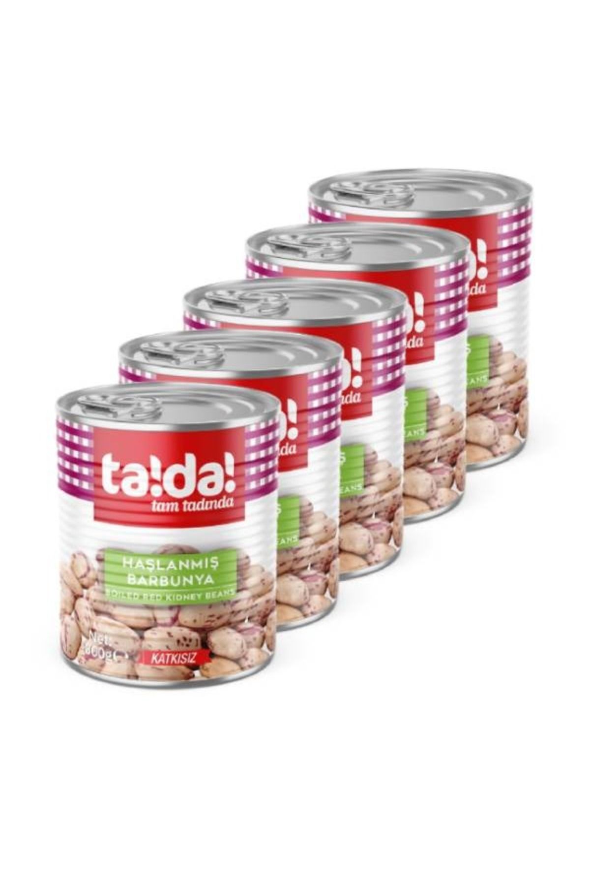 Tada Haşlanmış Barbunya 800 Gr (5 Adet)