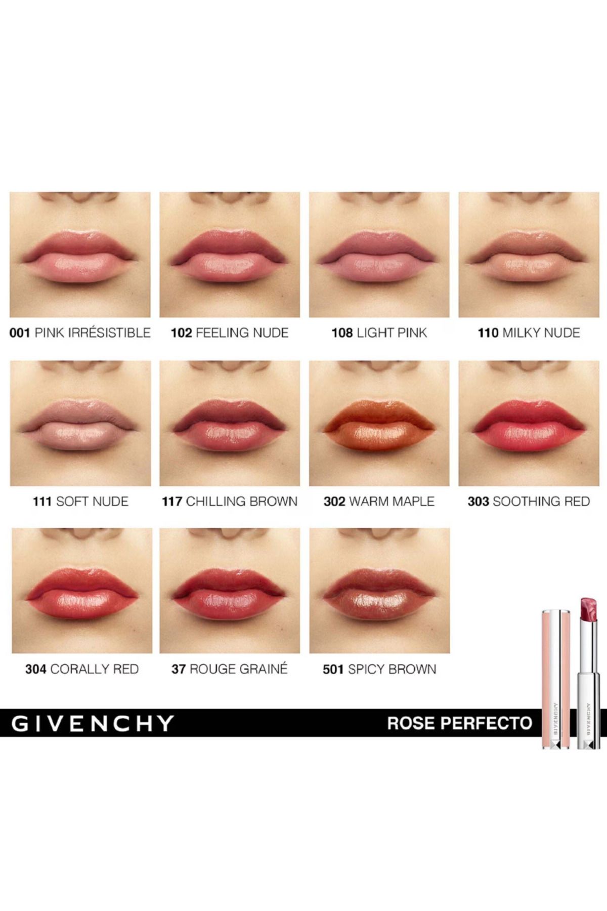 Givenchy-Rose Perfecto - Beautifying Lip Balm with Hyaluronic Acid and Vitamin C (2,8 g) 2