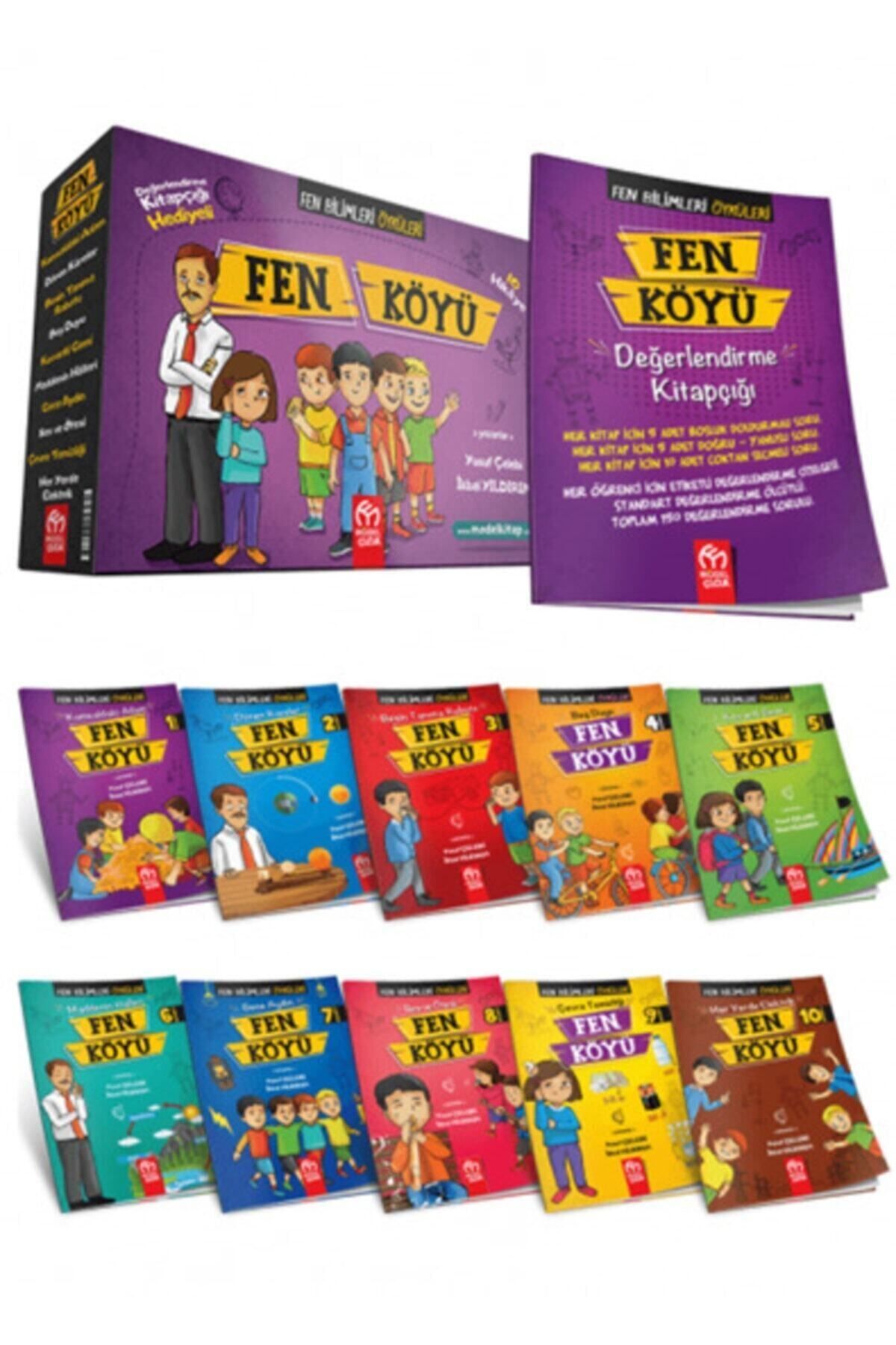 MODEL EĞİTİM YAYINCILIK Model Çocuk 3. Ve 4. Sınıf Fen Köyü Hikaye Serisi Model Çocuk