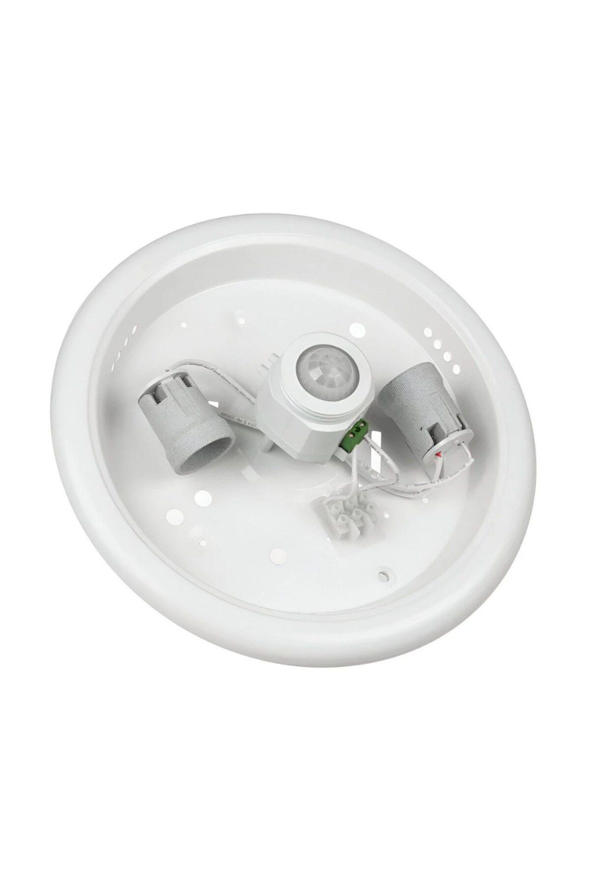 AC AYDINLATMA-Plastic Luminaire with 2 Lampholders and Motion Sensor (E27 Lampholder) 3