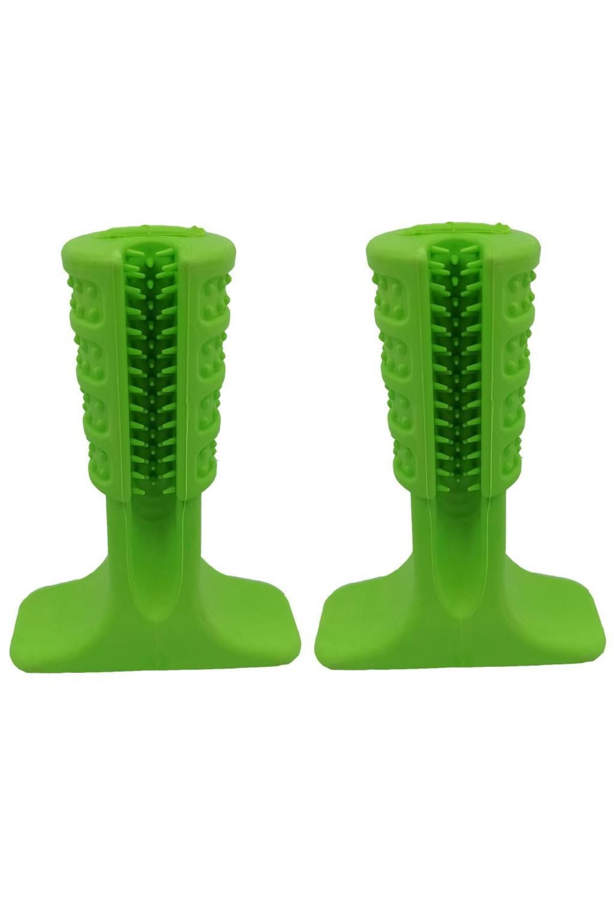 jetfast-2 Pcs Dog Toothbrush Biting Apparatus Mouthguard Small Size 9.5cm 1