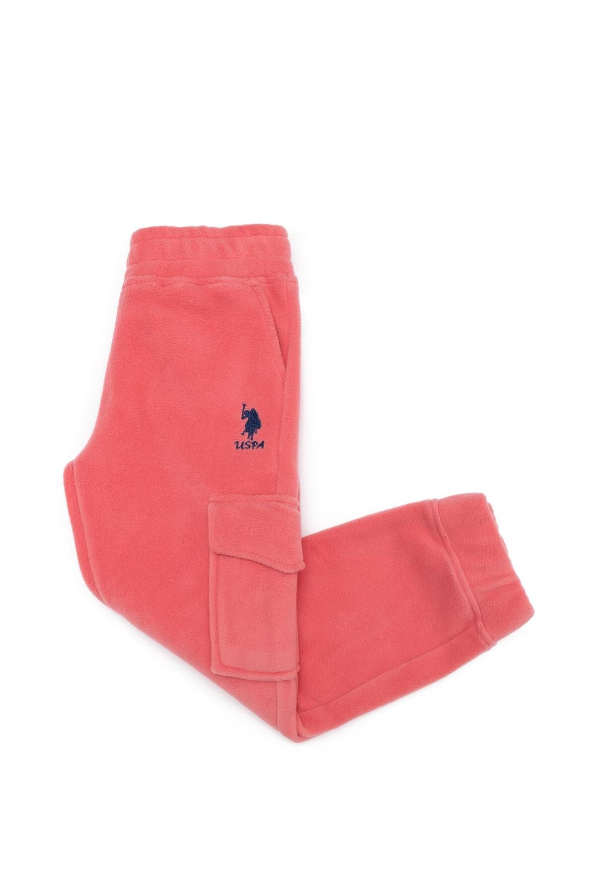 U.S. Polo Assn.-Red Girl's Knitted Pants 1