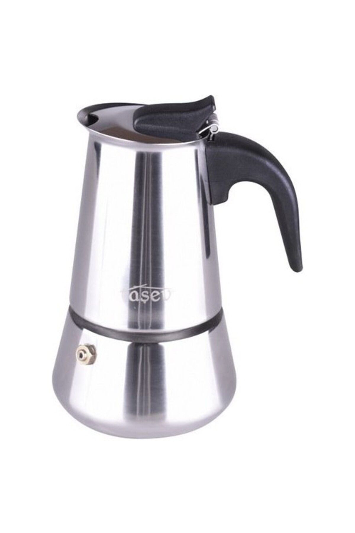 Taşev T1905 Stilo Moka Pot 2 Fincan (ÇELİK)