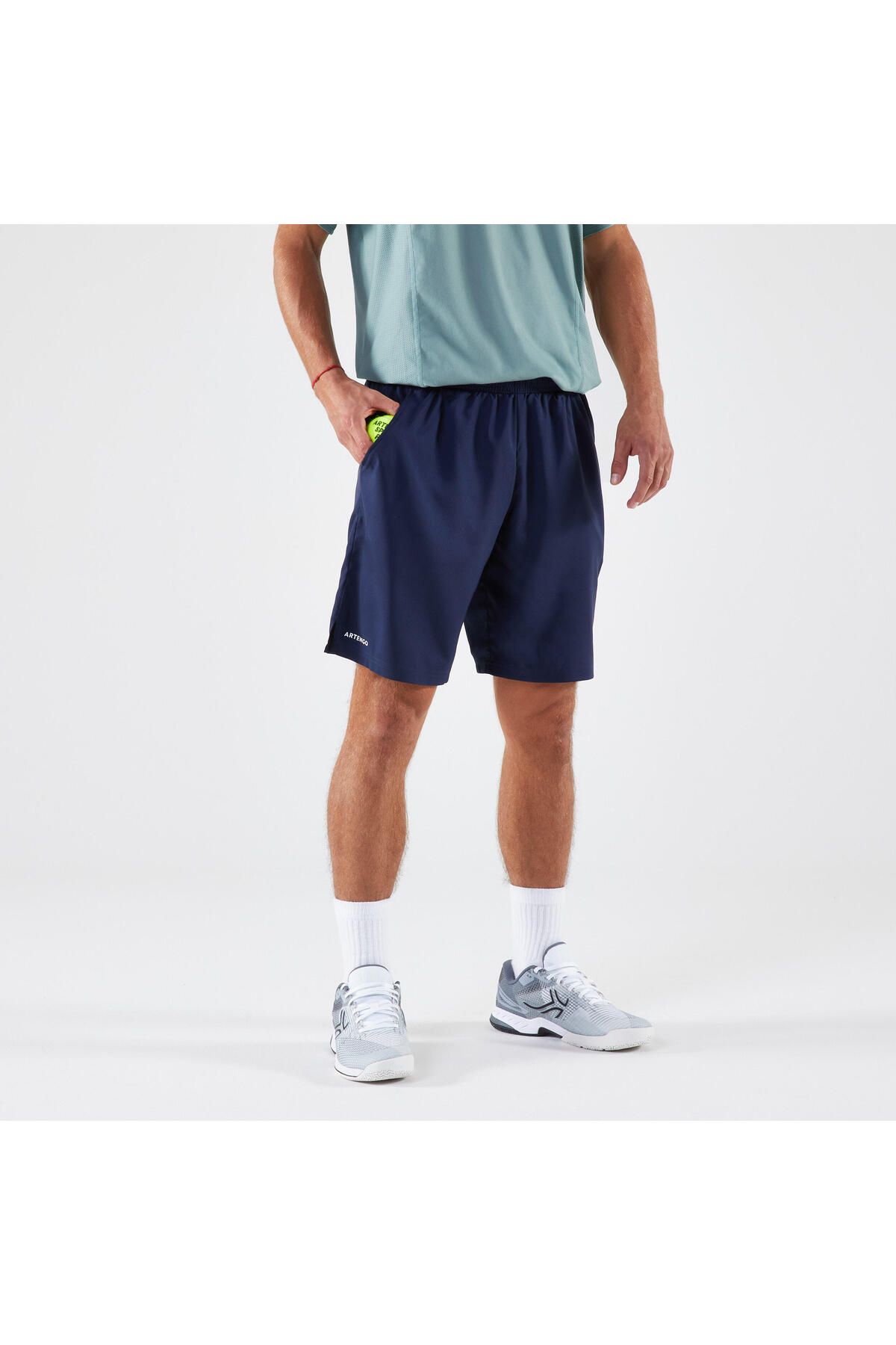 Decathlon Erkek Tenis Şortu - Lacivert - Essential