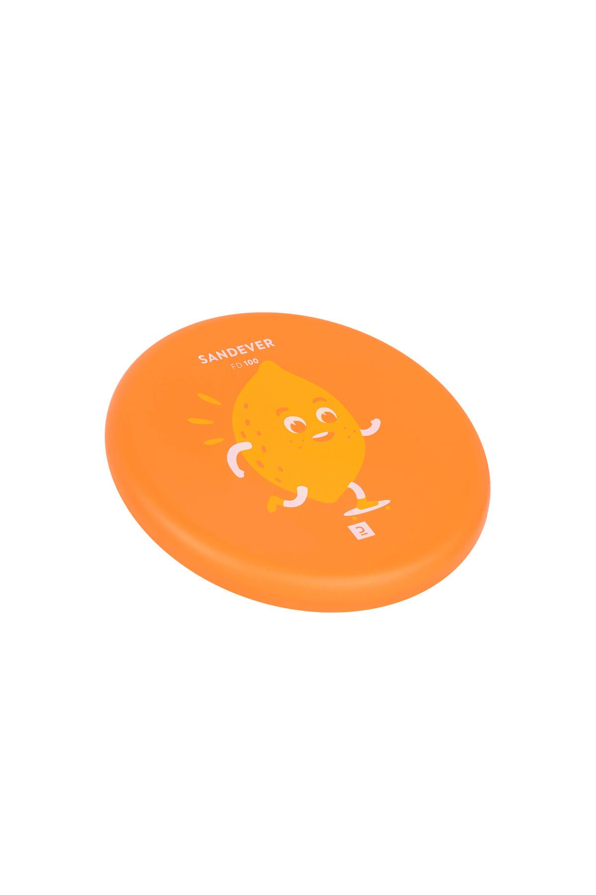 Decathlon-Red/Lemon Patterned Soft Olaian Frisbee 6