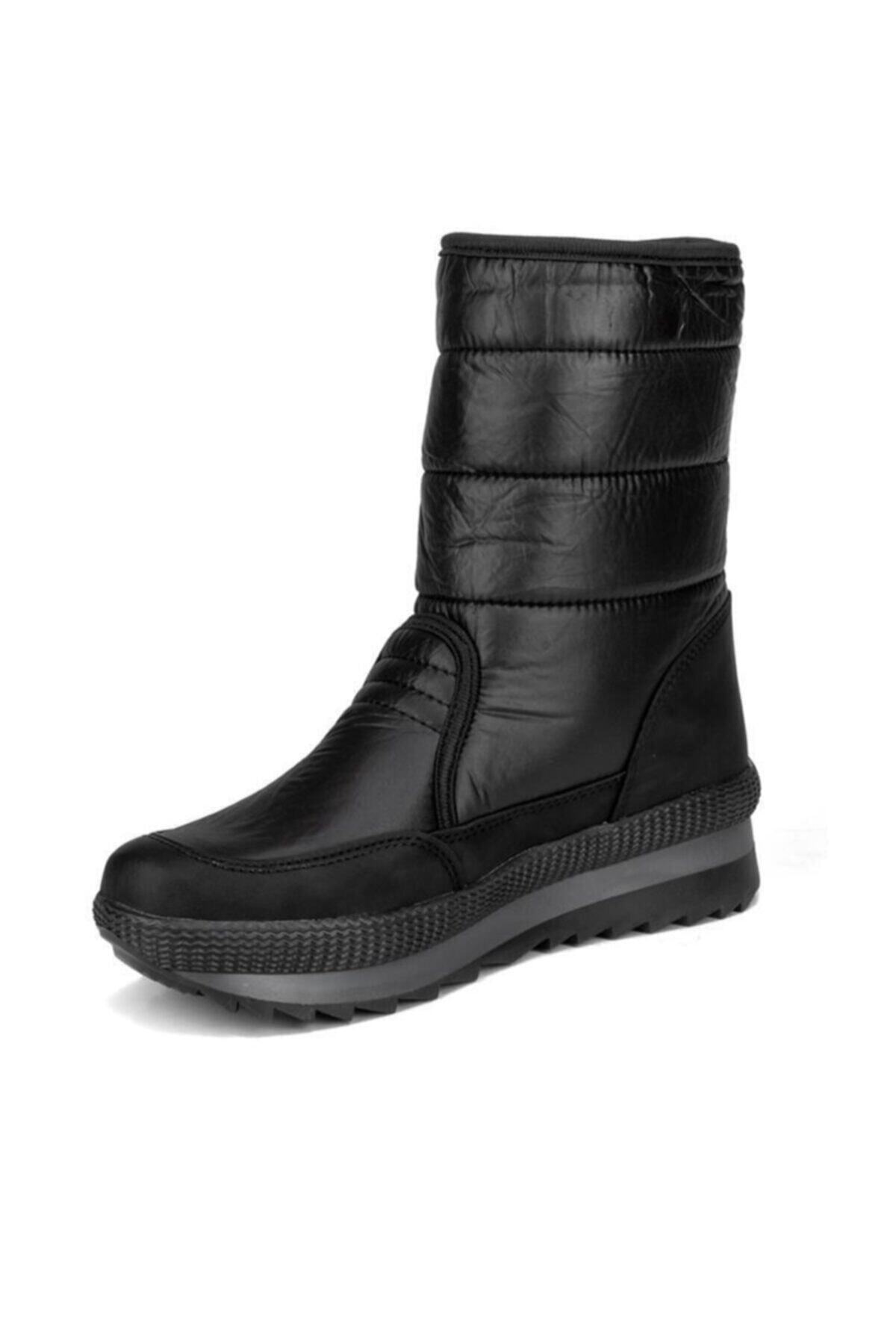 Alves  Içi Kürklü Cırtlı Kaymaz Taban Erkek Kar Botu - Görsel 5